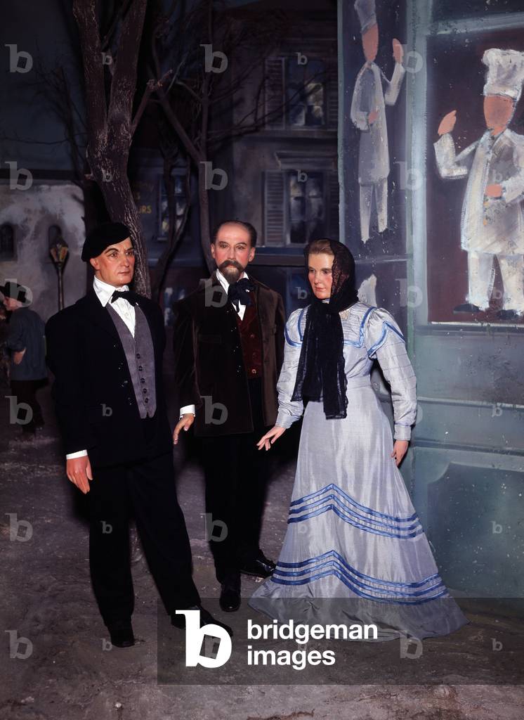 Portrait of Suzanne Valadon (wax reconstitution)