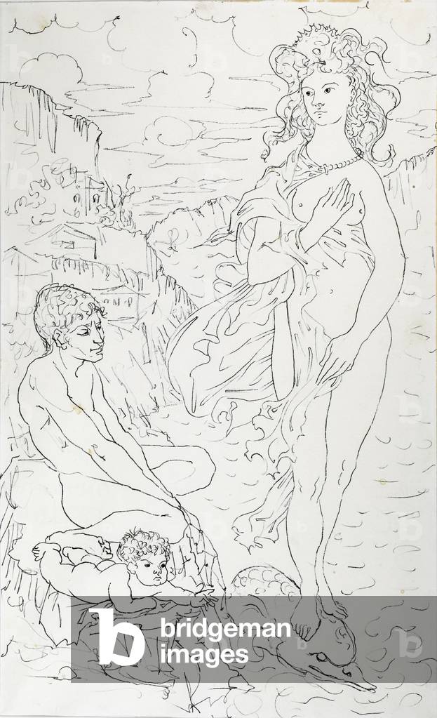 For the Foscolo, 1960 (oil on paper)