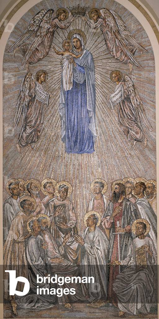 Coronation of the Virgin (mosaic, 20th century)