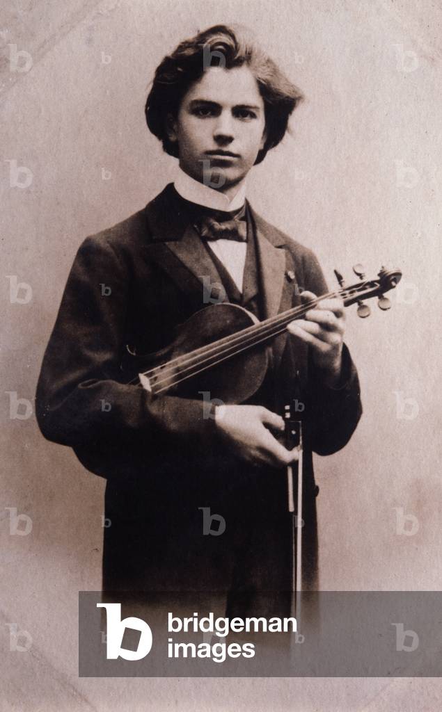 Portrait of Jan Kubelik (1880-1940) Czech violinist and composer