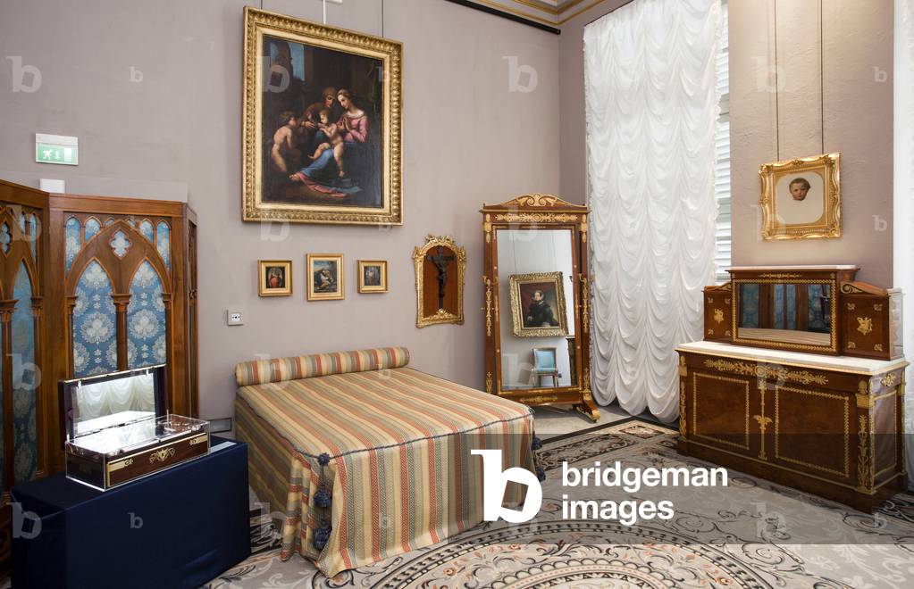 View of the living room in the apartments of Maria Brignole Sale De Ferrari, Duchess de Galliera (photography)