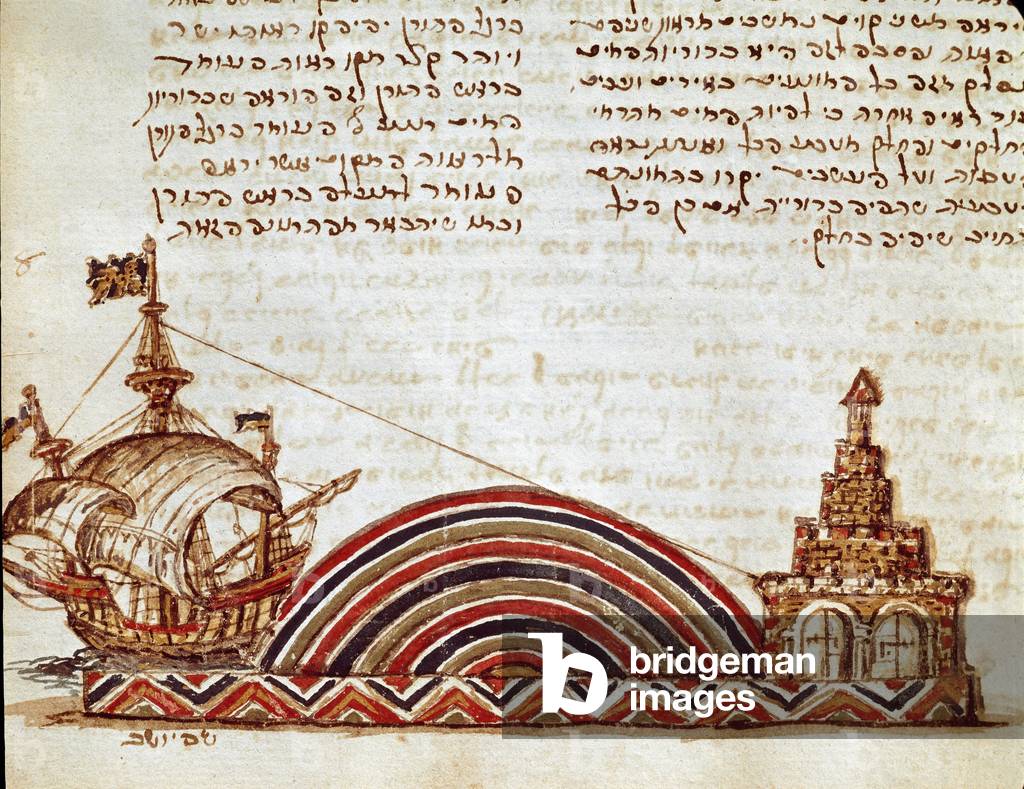 Study of the marine horizon (Miniature, 16th century)