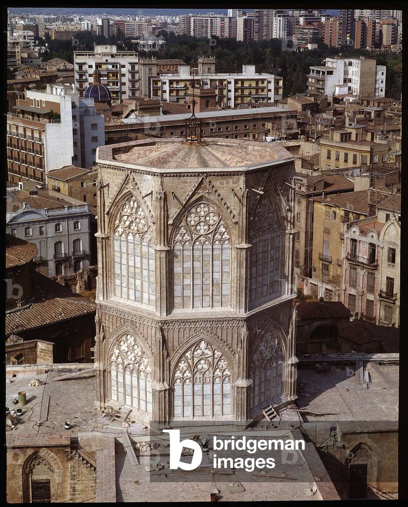 View of the tower of the cathedral