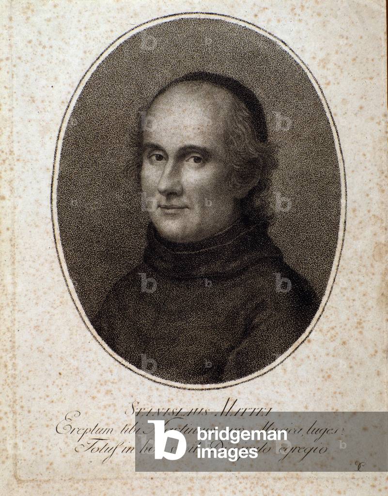 Portrait of Stanislao Mattei (lithography)