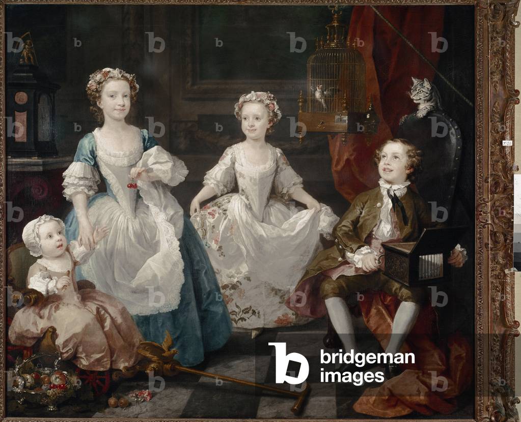 The Graham Children, 1742 (oil on canvas)