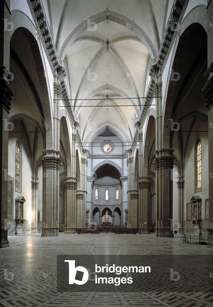 Vista interna della Cattedrale, XIV-XV secolo