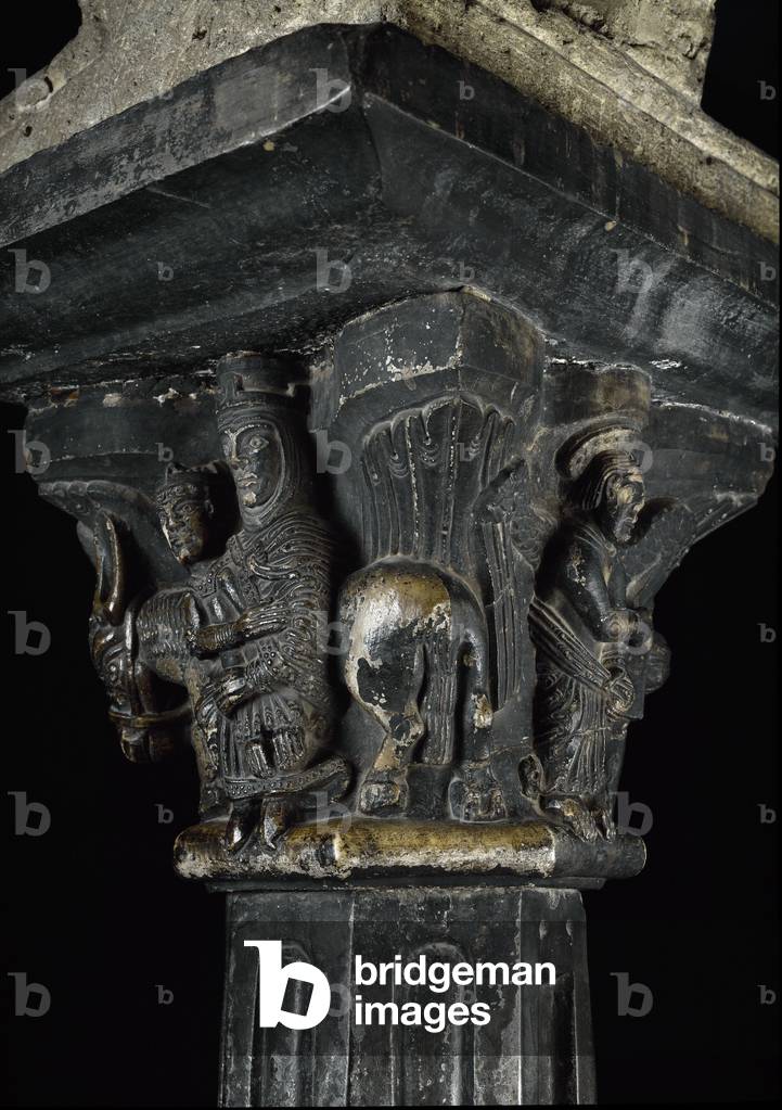 Capital, 12th century (sculpture)