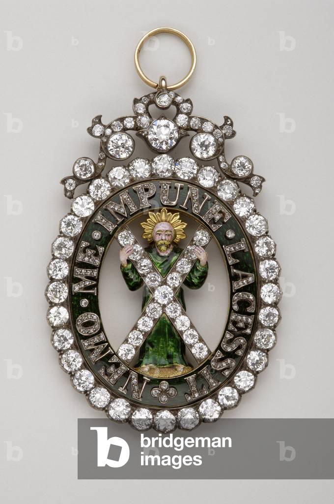 Order of the Thistle: insignia (end of 18th century)