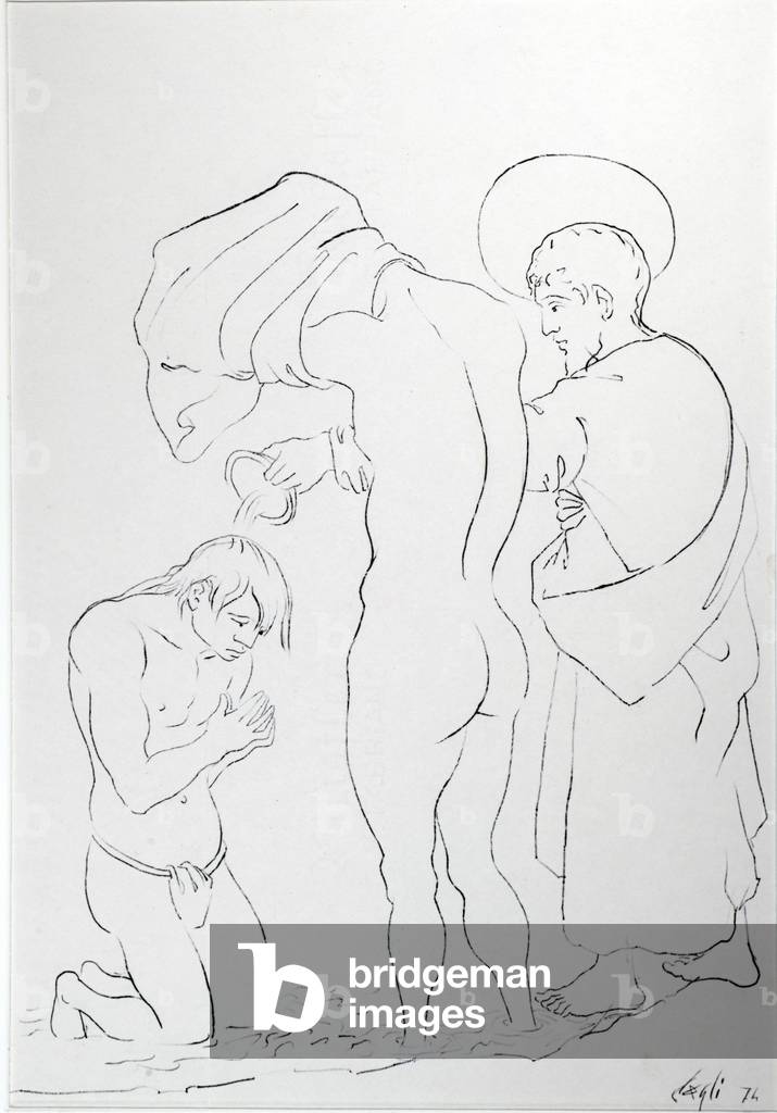 Neophytes, 1974 (ink on paper)