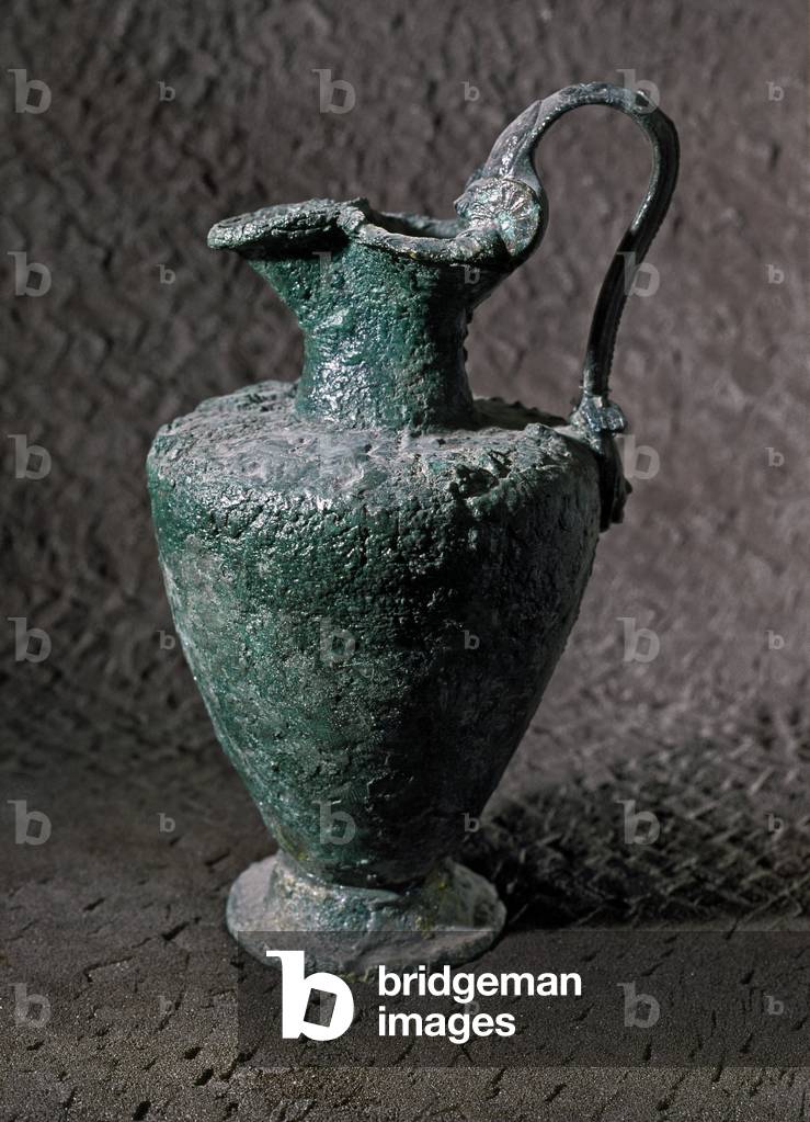Bronze jug from the site of Qart-Hadasht, 5th century BC