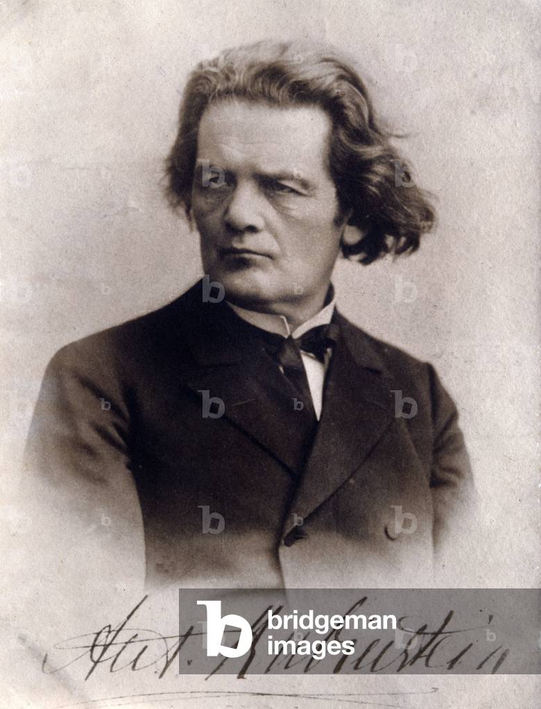 Immagine di Fotografia "Ritratto di Anton Rubinstein (b/n foto)" di Unknown photographer