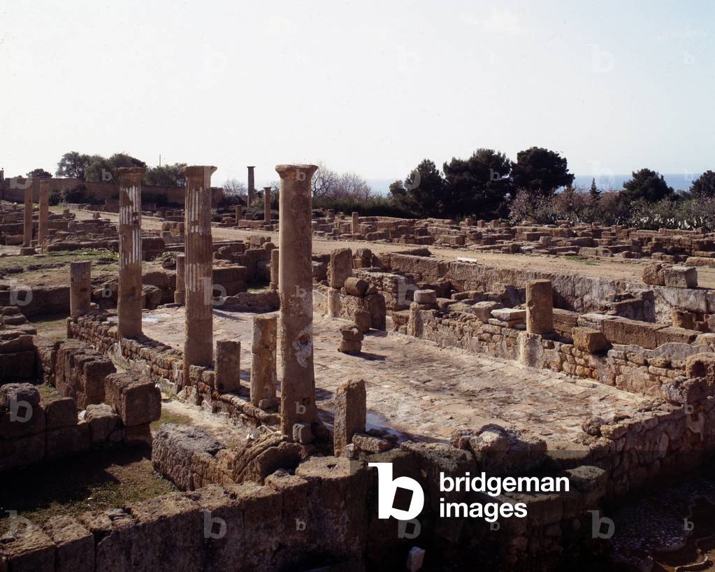 View of the Romano-Hellenistic quarter, 2nd-1st century BC