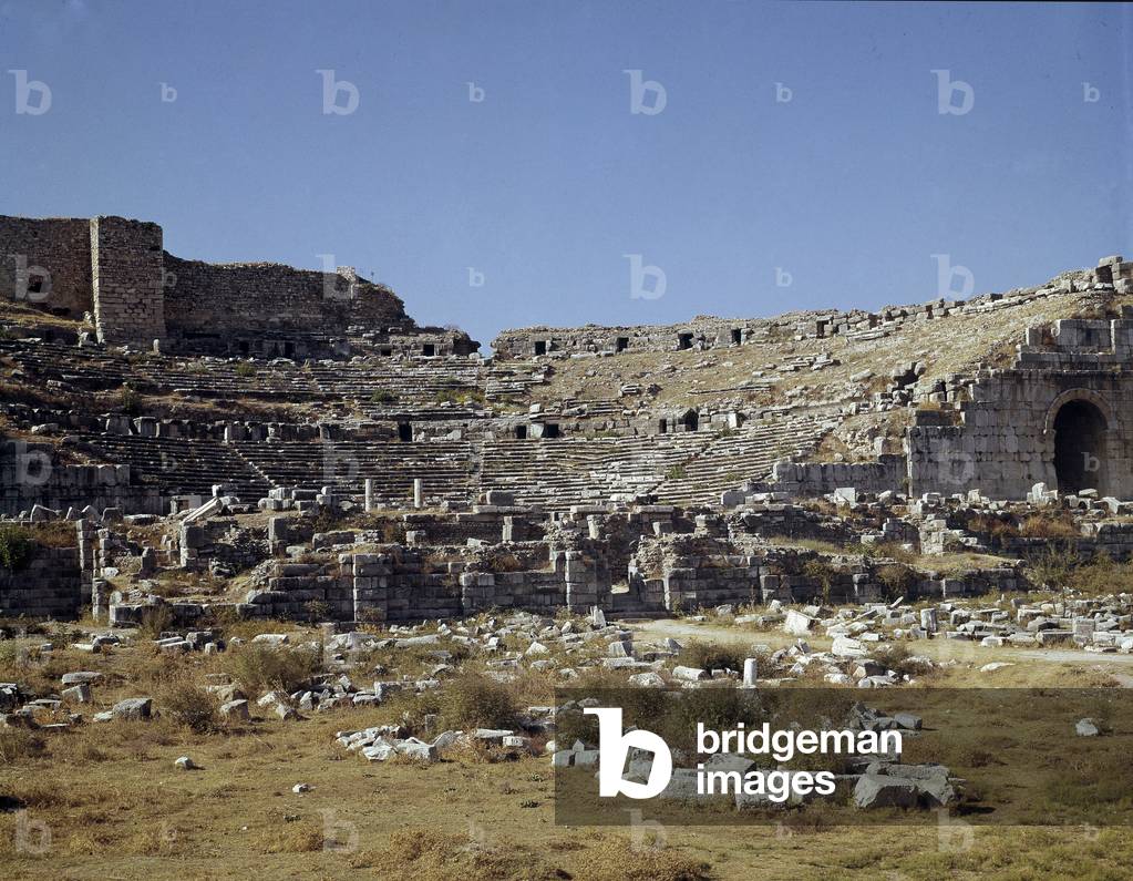 The theater, 2nd century (photography)