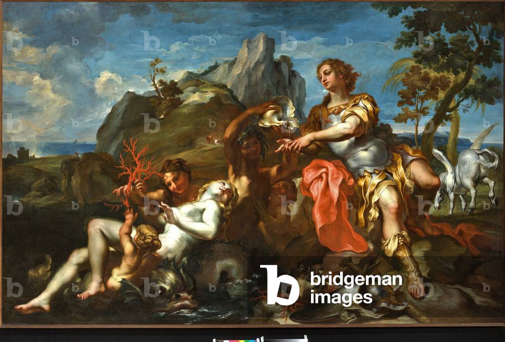 Immagine di Dipinto "Perseo e Andromeda (olio su tela)"