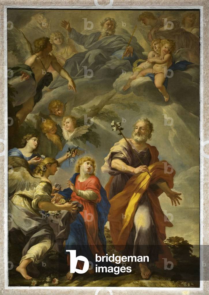 Saint Joseph with the child Jesus, 1611 (oil on canvas)