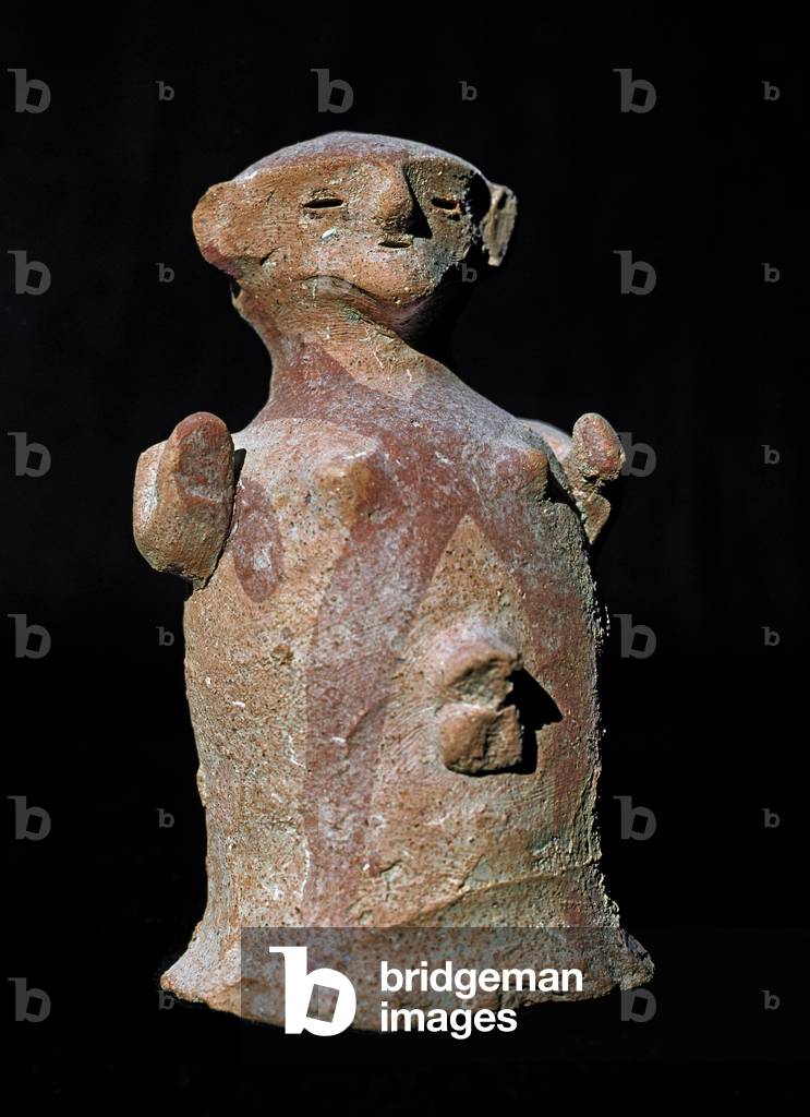 Statuette of man in the shape of bell, 7th or 6th century BC (terracotta)