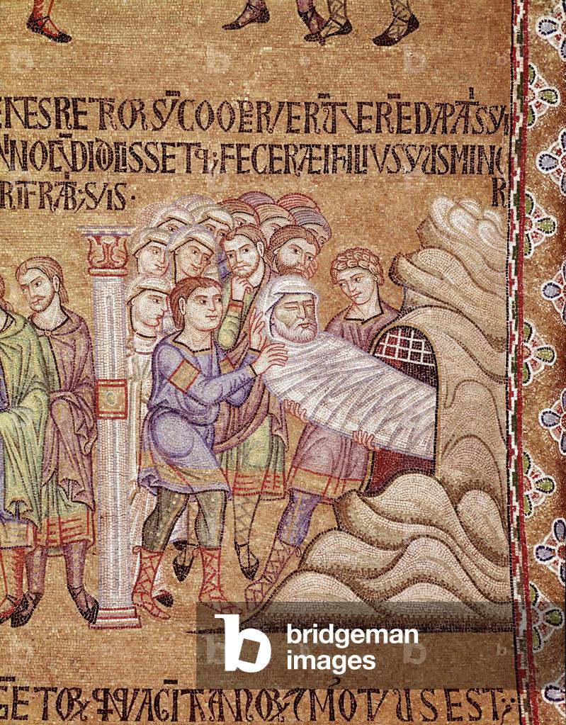 Bild von Mosaik "Leben von Noah" von Veneto-Byzantine School