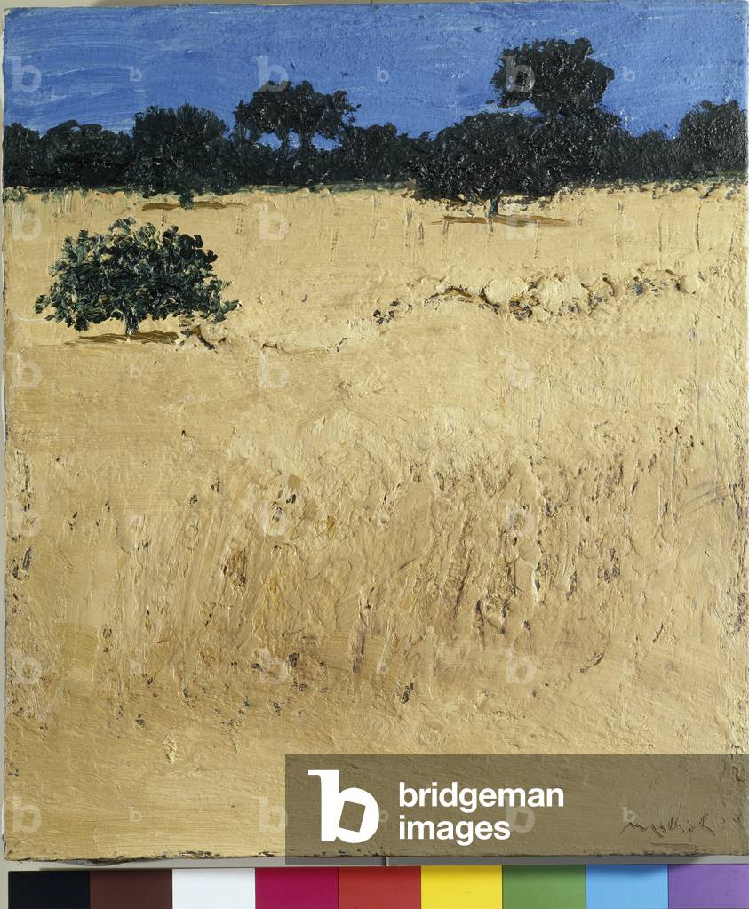 Landscape (oil on canvas, 20th century)