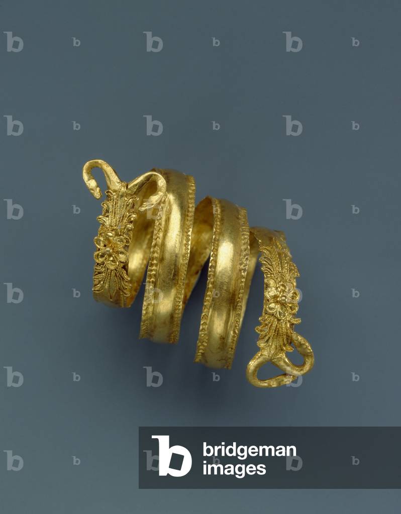 Spiral ring , from Herakleia (Heraclea), southern necropolis, tomb 22