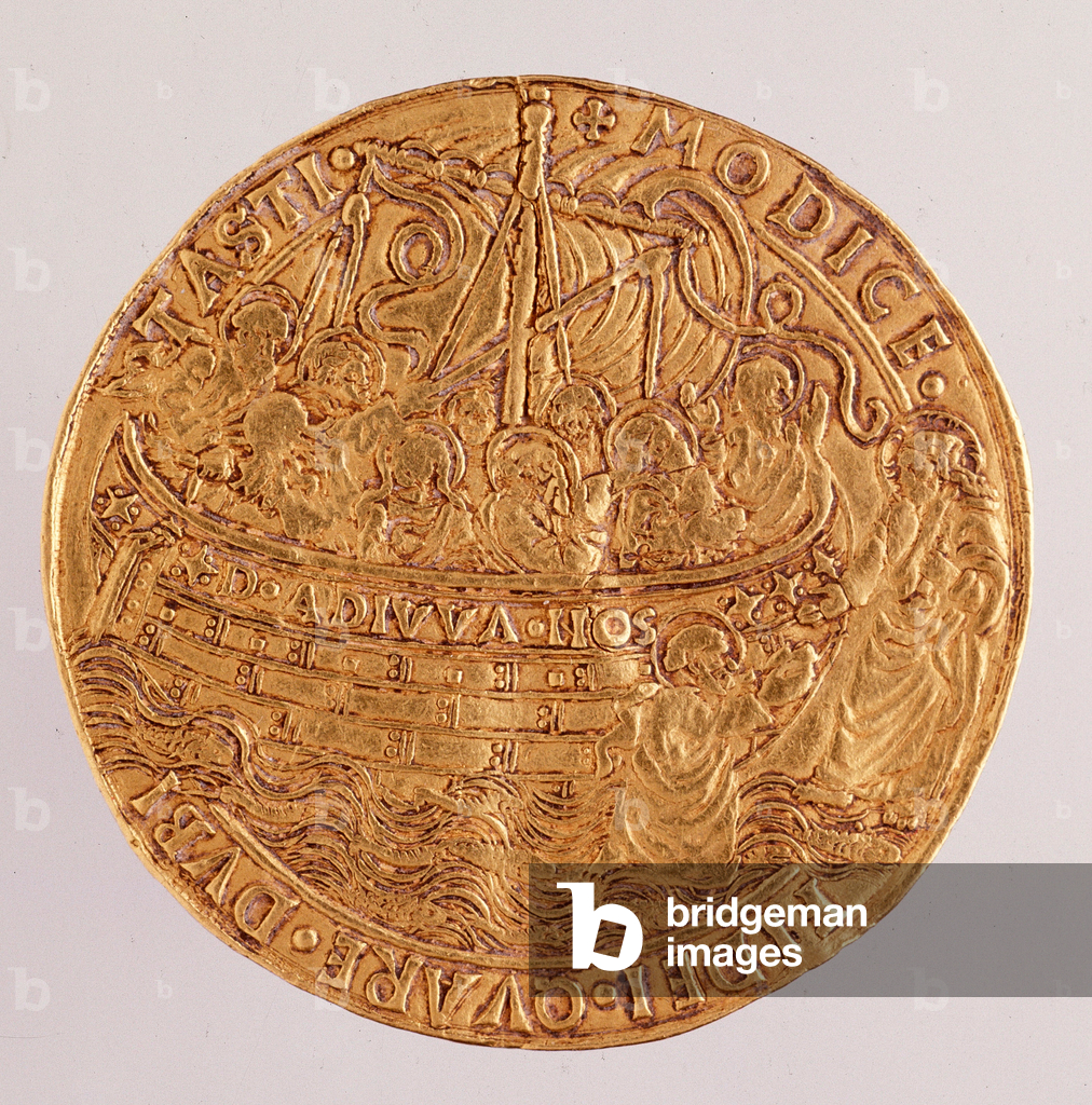 Coin (4 ducats) of Pope Paul II from Vatican, 15th century (gold)