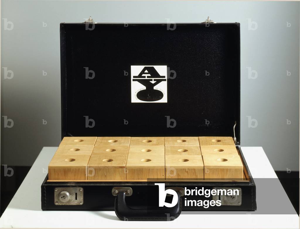 Fluxkit, 1965-1966 (Assemblage with small black case)