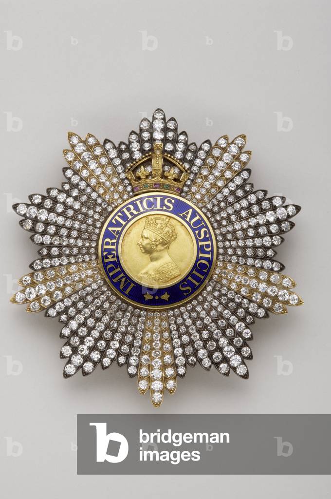 Order of the Empire of India: knight's plaque grand commander (end 19th century)