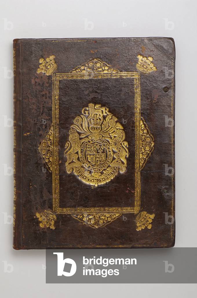 Order of the Garter: Book of Statutes that belonged to Charles Fitzroy, Duke of Grafton (manuscript, beg. 18th century)