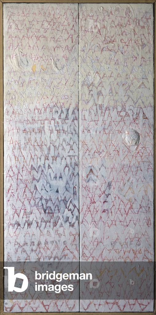 A 2 (Mixed media on canvas, 1960)