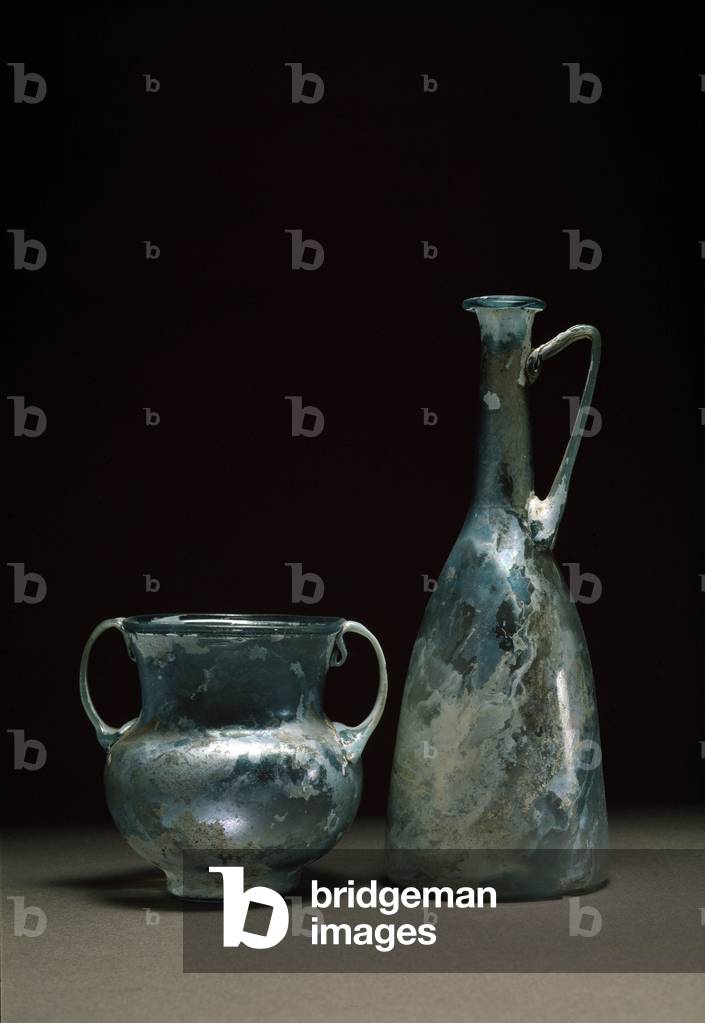 Glass bottles, 1st and 2nd century