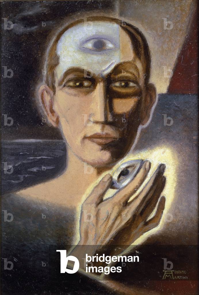 The eye and the human spirit (oil on canvas, 1930)