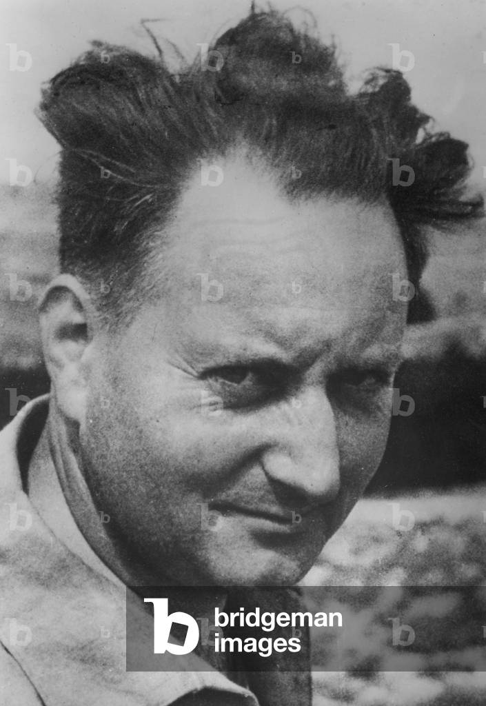 Jean Giono (1895-1970) (b/w photo)