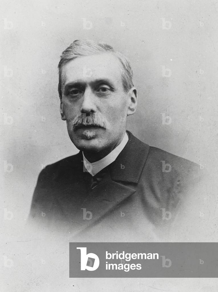 Emile Boutroux, c.1900 (b/w photo)