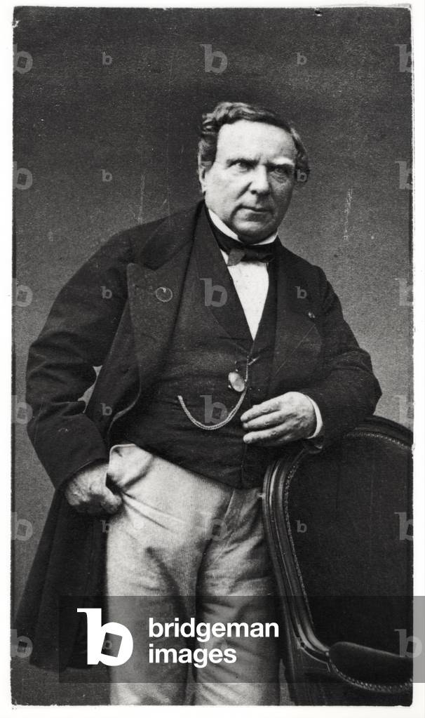 Portrait of Augustin Thierry (1795-1856) (b/w photo)