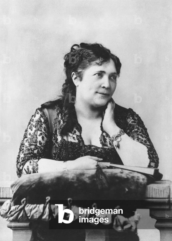 Louise Gagneur (1832-1902) late 19th century (b/w photo)