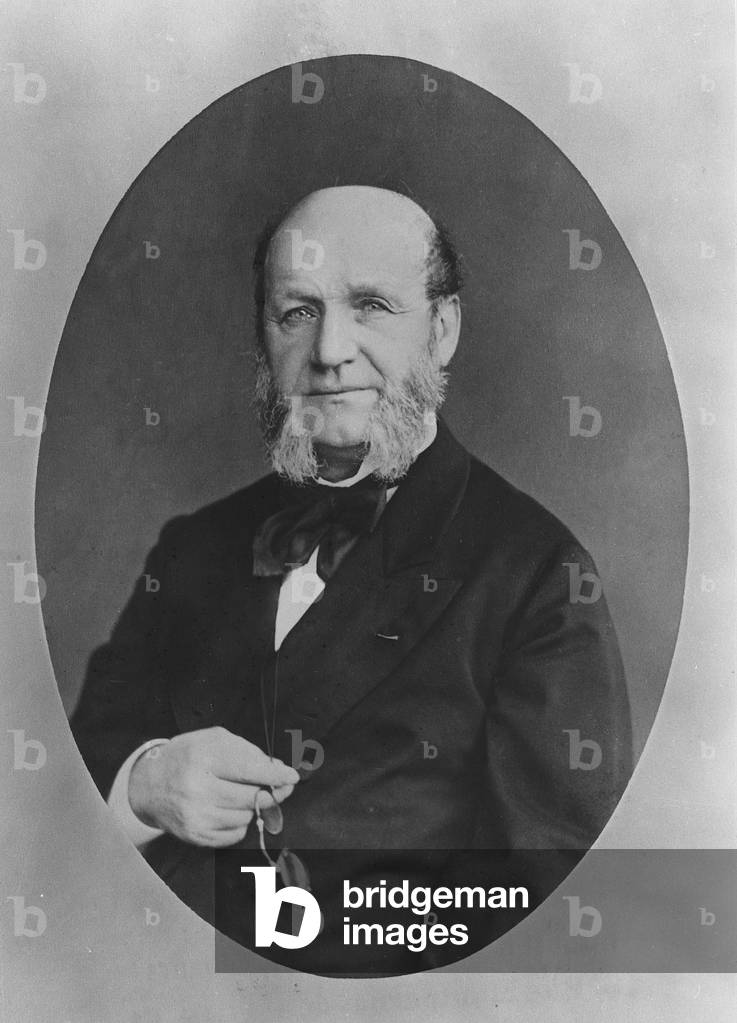 Duchenne de Boulogne, c.1870 (b/w photo)