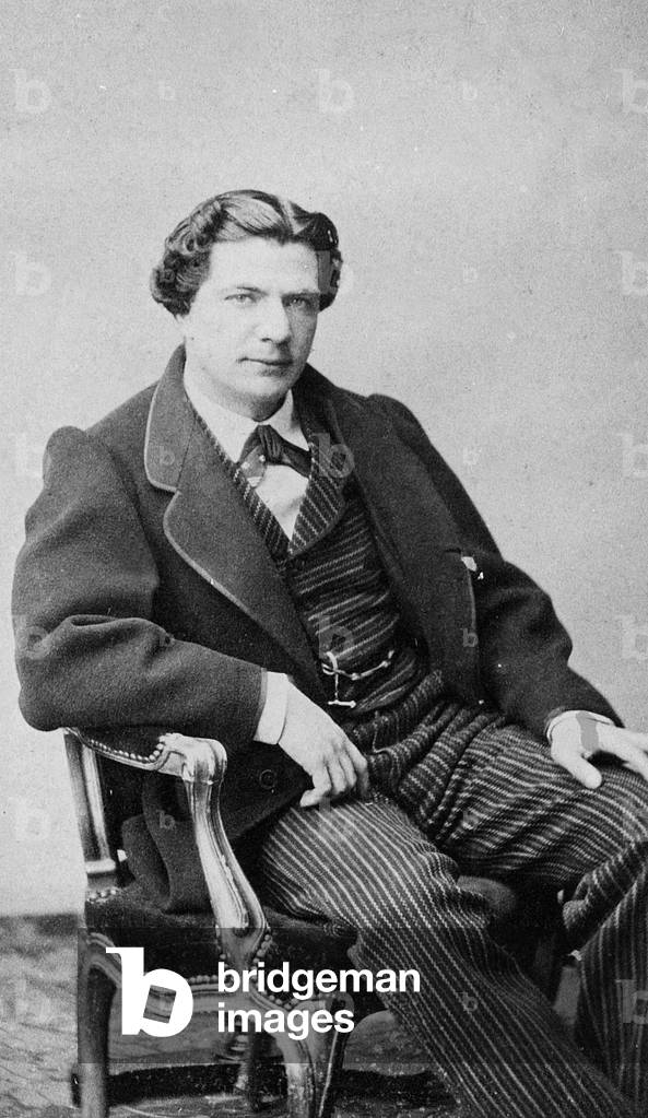 Portrait of Frédéric-Alexandre Febvre (b/w photo)