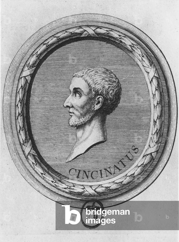 Lucius Quinctius Cincinnatus (engraving)