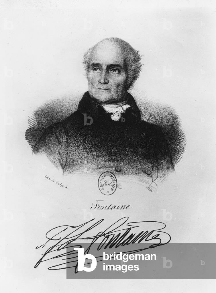 Pierre Francois Leonard Fontaine (engraving)