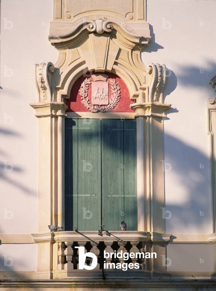 Detail of Villa Monza (photo)