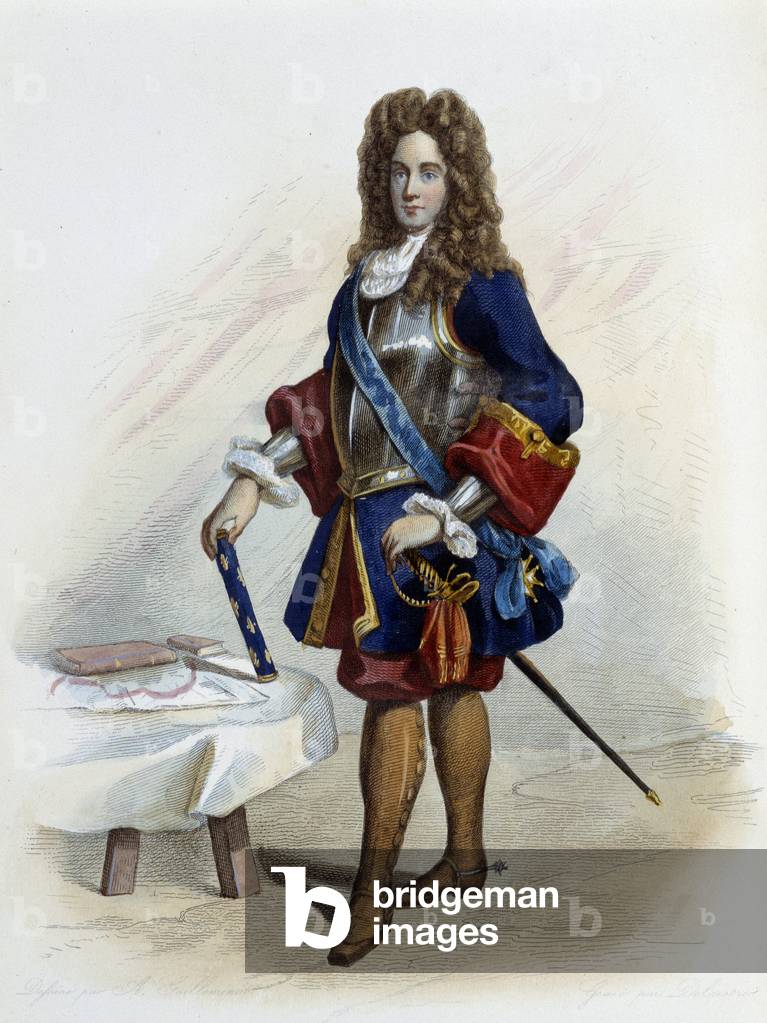Jacques Fitz- James de Berwick (1670-1734)- in ""Le Plutarque francais"", par Mennechet, Paris, 1844-47