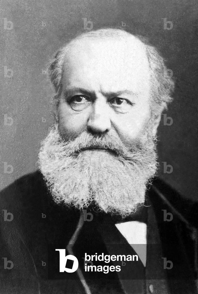 Portrait of Charles Gounod (1818-1893), French composer.