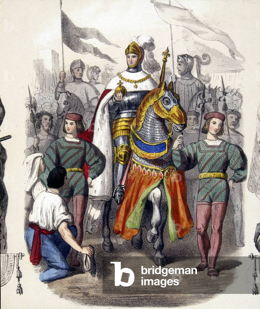 Entrance of Charles VIII to Naples on February 22, 1495.