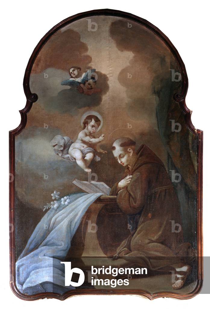 St Anthony of Padua (San Antonio di Padova) - Monastery of the Annunciade of Menton, 17th century