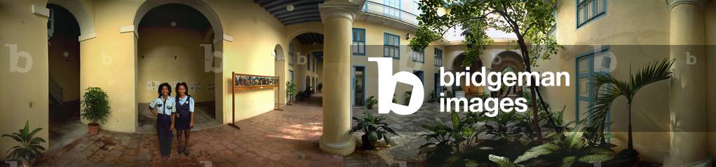 Casa Simon Bolivar, Havana. 360-degree panoramic from Leonard de Selva, Cuba, 2001.