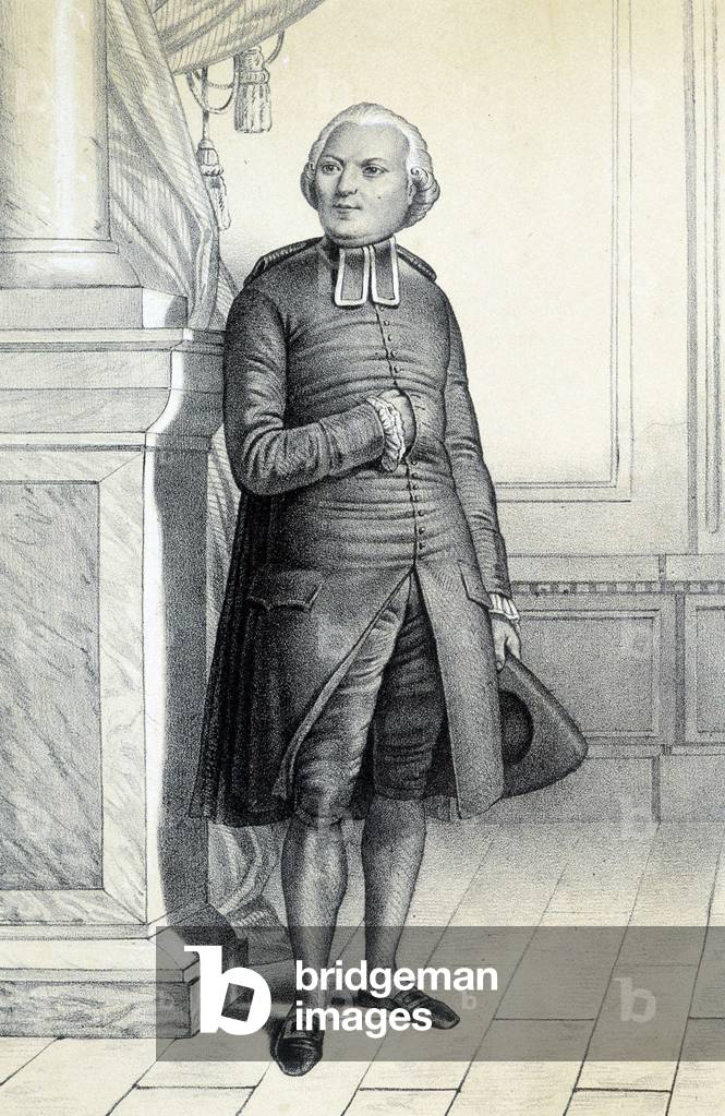 L'abbé Maury - in “” Galerie historique de la Revolution Française”” by Albert Maurin, ed. Paris 1843