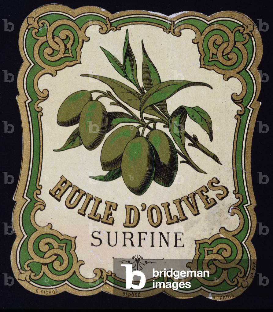 Surfine Olive Oil Label