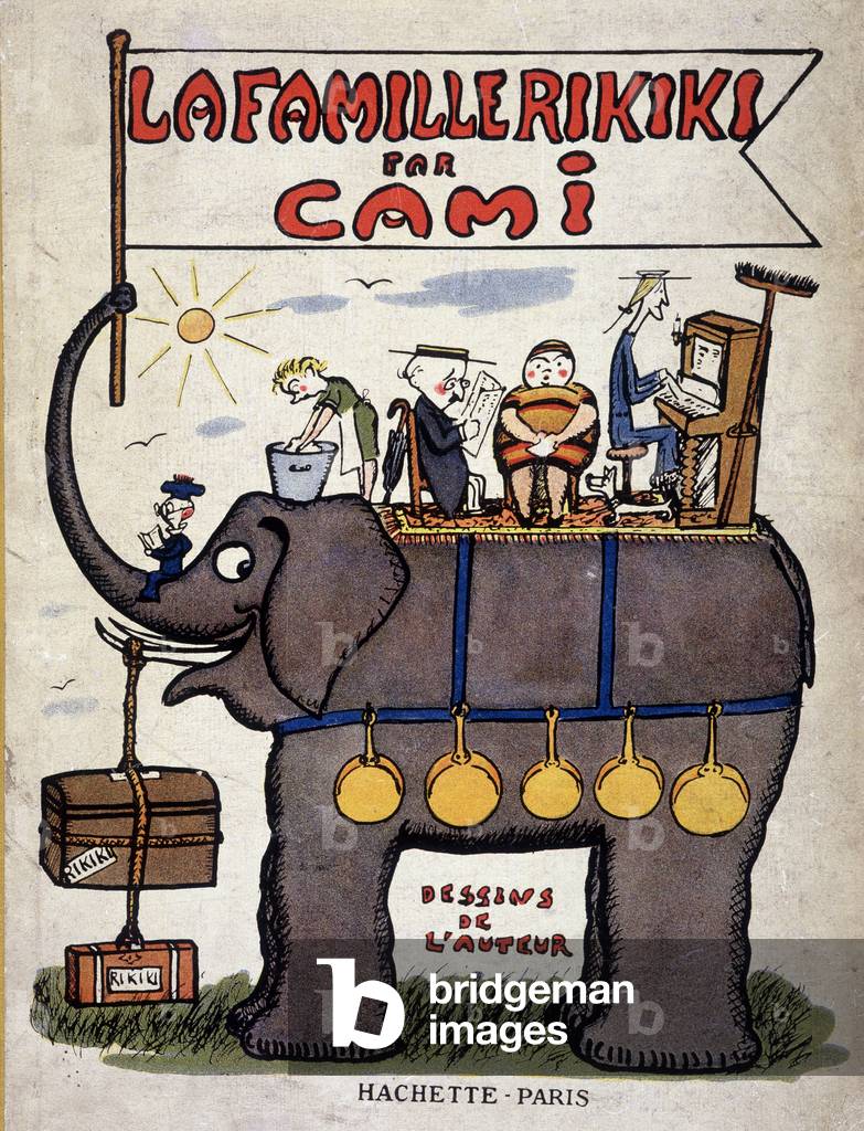 Cover of “” The Rikiki family”” by Pierre Henri Cami (1884-1958).