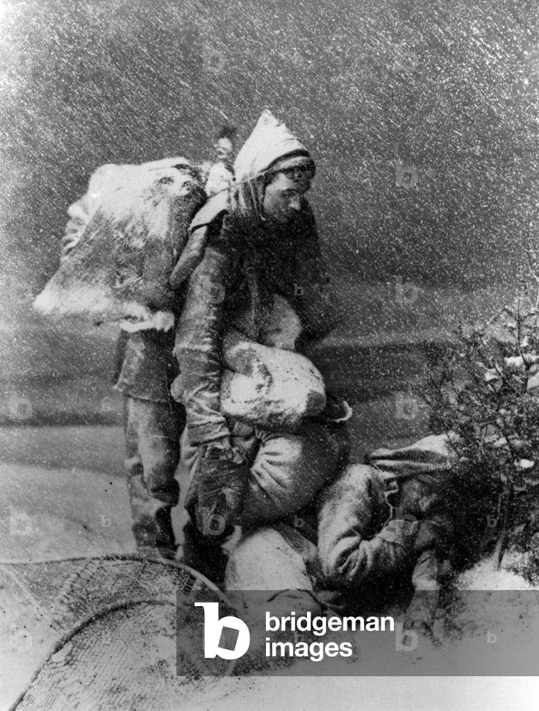 Canada: The life of the trapper, awakening under the snow - BN Montreal.
