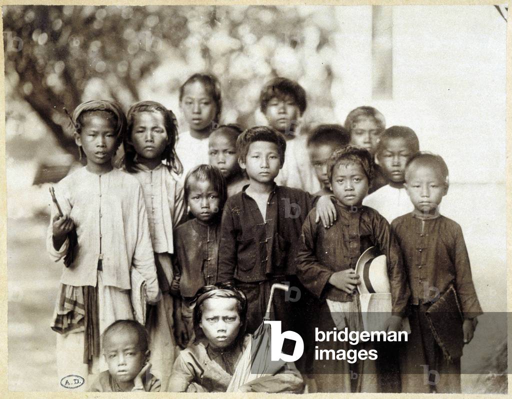 Vietnamese Children's Group, v. 1895.