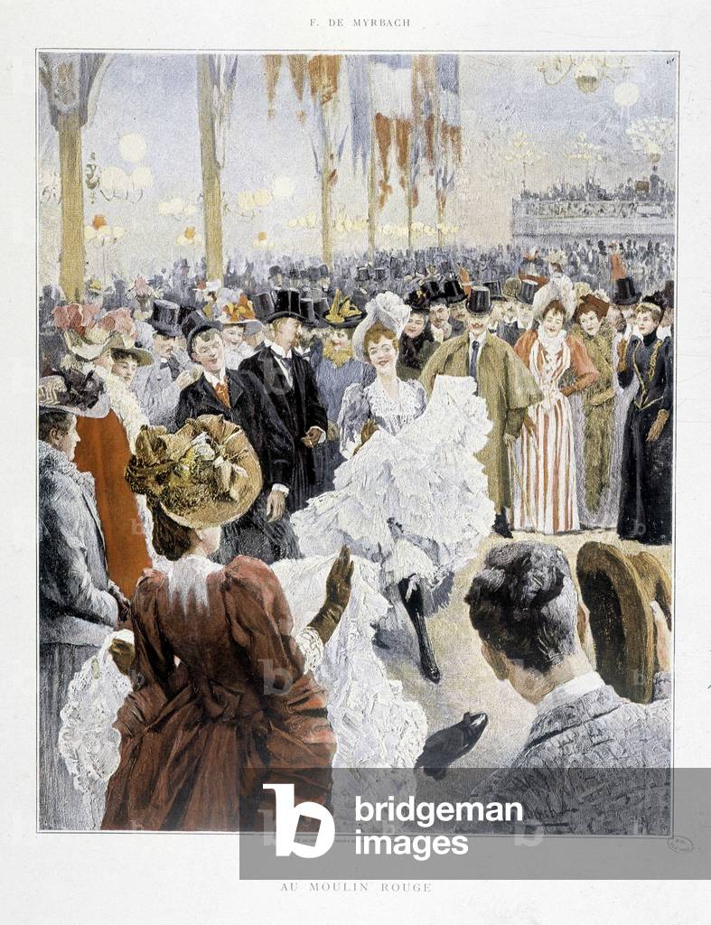 Ball at the Moulin Rouge - in “Paris Illustré””, 1888